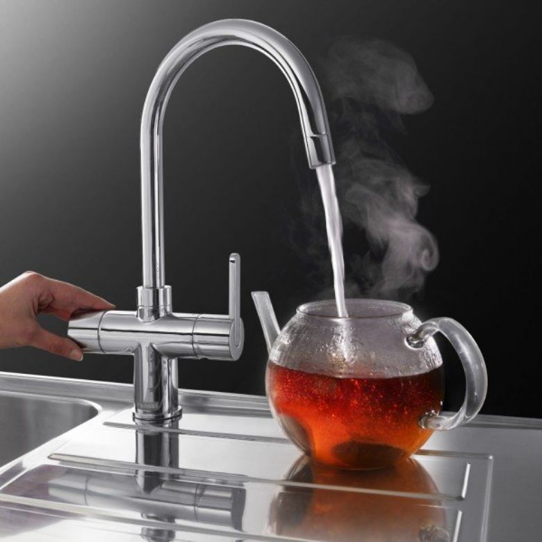  Franke Minerva Chrome 3-In-1 Boiling Water Tap 