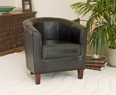 Leather Tub Chair