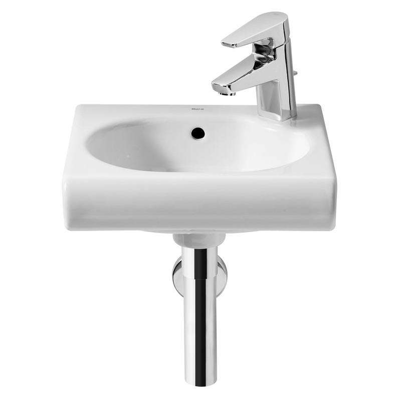 Roca Meridian-N Compact Basin with Bottle Trap